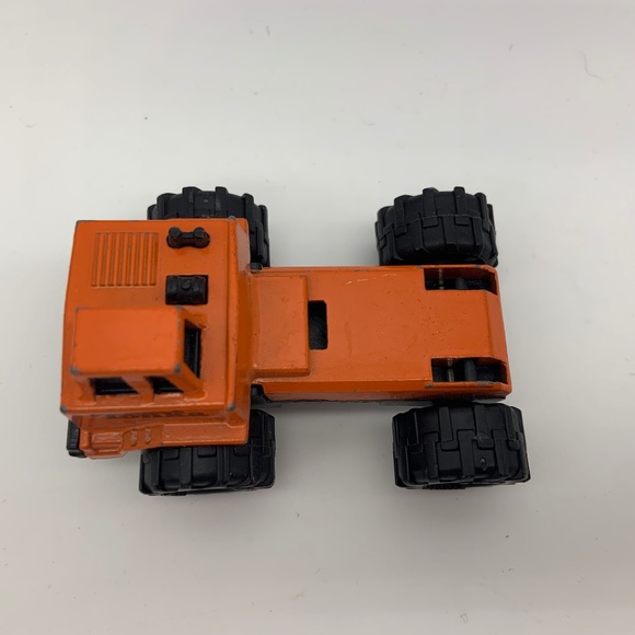 Vintage 1992 Orange Metal Tonka Corp. Small Retro Truck Toy - Picture 2 of 5